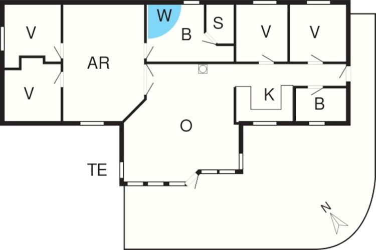 Four-Bedroom Holiday Home In Idestrup 3 Bøtø By Zewnętrze zdjęcie